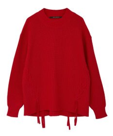 YECCA VECCA レースアップニット