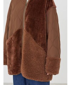 AMERICAN HOLIC キルポカボアＭｉｘキルティングコート