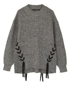 YECCA VECCA レースアップニット