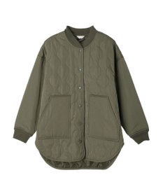 AMERICAN HOLIC キルポカリブ付きキルティングブルゾン