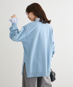 Green Parks もちやわサイドリブニットチュニック