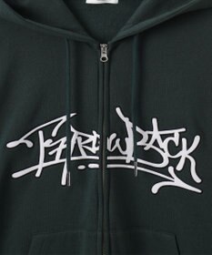 WEGO ワッペンロゴジップパーカー