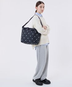 LeSportsac DELUXE EASY CARRY TOTE/フローラルラティスEMB