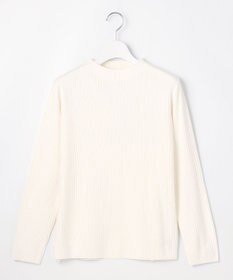 J.PRESS LADIES L 針抜きフライス リブ ボトルネック カットソー