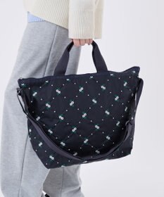 LeSportsac DELUXE EASY CARRY TOTE/フローラルラティスEMB