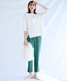 UNFILO 【ストレッチ/洗える】出会えるパンツ テーパード