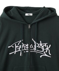 WEGO ワッペンロゴジップパーカー