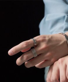 WEGO M2PステンレスSETリング