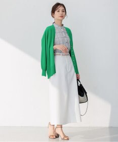 組曲 【洗える】デニムライクギャバ スカート