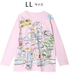 tsumori chisato SLEEP ツモリチサト トップス 綿100%(本体) 天竺素材 長袖 ルームウエア レディース UTX557 /ワコール