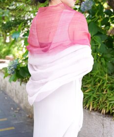 muto Ramie300 バーティカルグラデーション リネンストール