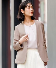 ANY SIS スマートビューティストレッチカラーレス ジャケット