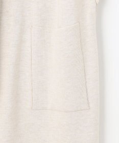 自由区 【洗える】リバーシブルニットジレ