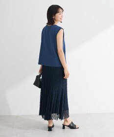 Green Parks ２ＷＡＹパネル切り替えレースフレアスカート