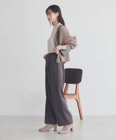 earth music&ecology ラメテレコハイネックプルオーバー