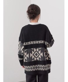 CRAFT STANDARD BOUTIQUE 【男女兼用】オルテガ柄カーディガン