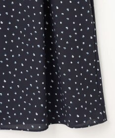 J.PRESS LADIES S 【洗える】ドット フラワープリント ワンピース