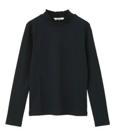 earth music&ecology ラメテレコハイネックプルオーバー