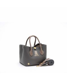 A.D.M.J. 【牛革】モーツァルト/スパニッシュレザーバイカラー金ボタントートS