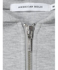 AMERICAN HOLIC バックドレープポンチパーカー