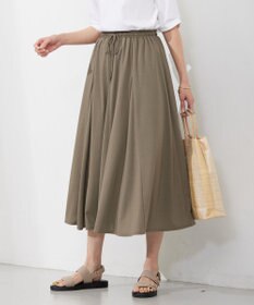 J.PRESS LADIES S 【洗える】ジャージー フレアースカート