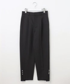 Feroux 【洗える】パールポイントテーパード パンツ