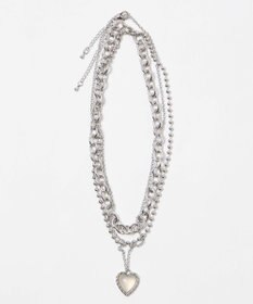 WEGO 3Pメタルモチーフネックレス