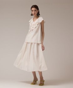 GRACE CONTINENTAL フレアタックスカート