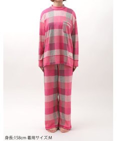 WACOAL パジャマ 【AVOCA×ワコール】 長袖 長ズボン 綿混(本体) レディース BDW747 /ワコール