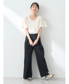 earth music&ecology ＳＥＴ２点レースカーディガン＋レイヤードインナー