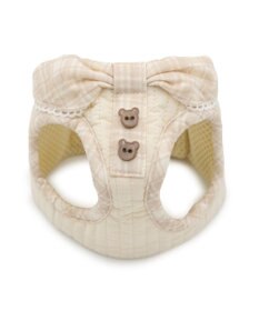 PET PARADISE ペットパラダイス くまちゃん グレンチェック ベストハーネス  小型犬 ＳＳ