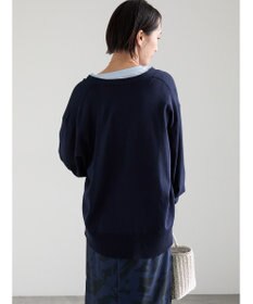 Te chichi 【雑誌掲載アイテム】2WAYカシュクールVネックカーディガン《2026 spring catalog item》