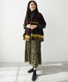 nitorito 【UNISEX】stamp チェック柄 3WAY ストール