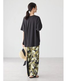 AMERICAN HOLIC イージーケア＋接触冷感プリントリラックスパンツ