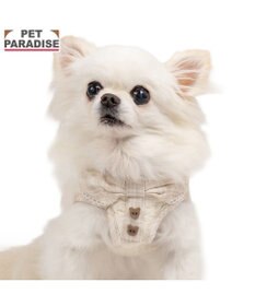 PET PARADISE ペットパラダイス くまちゃん グレンチェック ベストハーネス  小型犬 ＳＳ