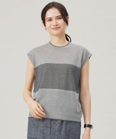 自由区 【カタログ掲載・アンサンブル対応・洗える】ラメシアープルオーバー ニット