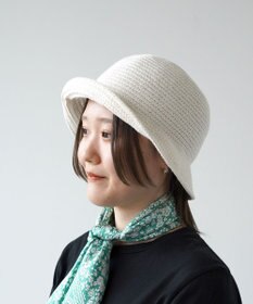 石田製帽 インディゴコットンブレード　バケットハット