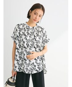 Green Parks アソート柄さらっとレーヨンブラウス