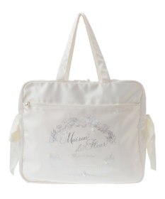 Maison de FLEUR シーシェルプリントキャリーオンバッグ