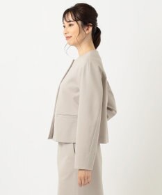 自由区 L 360°FREEウォッシャブノーカラージャケット