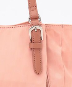 Y'SACCS ポーチ付きドットジャカードトート