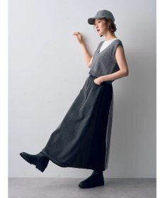 YECCA VECCA 異素材MIXデニムスカート②