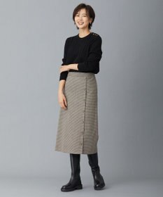 J.PRESS LADIES ドビー チェック スカート