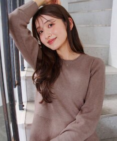 Tiaclasse 【選べる着丈・洗える】 ニットワンピース