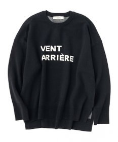 UNFILO 【新色追加】スウェットライク ロゴニット