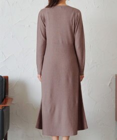Tiaclasse 【選べる着丈・洗える】 ニットワンピース