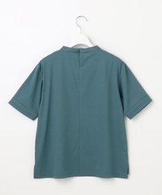 J.PRESS LADIES L 【接触冷感】プレーティングジャージー モックネック カットソー