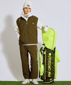 PW CIRCULUS 【25秋冬 新色追加！】【UNISEX】デタッチャブル キャディバッグ シューズケース・ランドリーケース付  ゴルフ