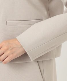 自由区 L 360°FREEウォッシャブノーカラージャケット