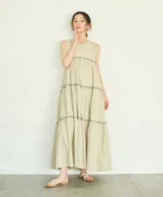 #Newans ボリュームティアードワンピース